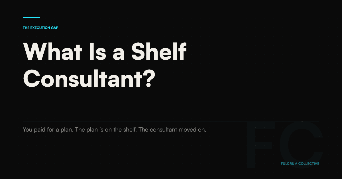 What Is a Shelf Consultant?